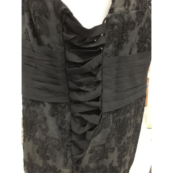 Women's Lace Mother of The Bride Groom Dress with Jacket - Picture 8 of 12